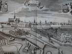 gravure stad Goes, Cronijk van Zeeland, Smallegange 1696, Antiek en Kunst, Kunst | Etsen en Gravures, Verzenden