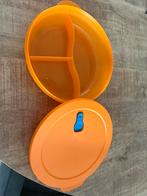 Tupperware 3 vaks bord., Huis en Inrichting, Keuken | Tupperware, Ophalen of Verzenden, Zo goed als nieuw, Oranje, Overige typen