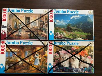 Jumbo puzzel 1000 stukjes – berglandschap beschikbaar voor biedingen