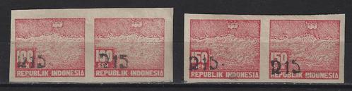 Indie Indonesie Sumatra 96A - 97A paren PF JAPANSE BEZETTING, Postzegels en Munten, Postzegels | Nederlands-Indië en Nieuw-Guinea