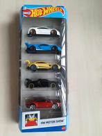 Hot Wheels HW motor show 5-pack, Hobby en Vrije tijd, Modelauto's | Overige schalen, Ophalen of Verzenden, Nieuw, Auto