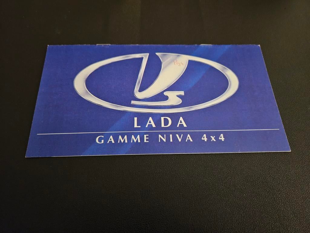 Brochure Lada Niva, Boeken, Auto's | Folders en Tijdschriften, Zo goed als nieuw, Overige merken, Ophalen of Verzenden