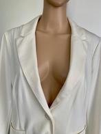 E344 Nieuw: Stroke mt. 40=M jasje jasje sweat-colbert blazer, Maat 38/40 (M), Wit, Nieuw, Ophalen of Verzenden
