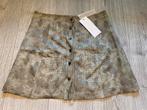 ambika leger groene khaki suede look skater rok mt L, Maat 42/44 (L), Ophalen of Verzenden, Zo goed als nieuw, Knielengte