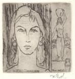 1982 Ex Libris Duitsland : Rudolf Koch, z.j., Antiek en Kunst, Kunst | Etsen en Gravures, Verzenden