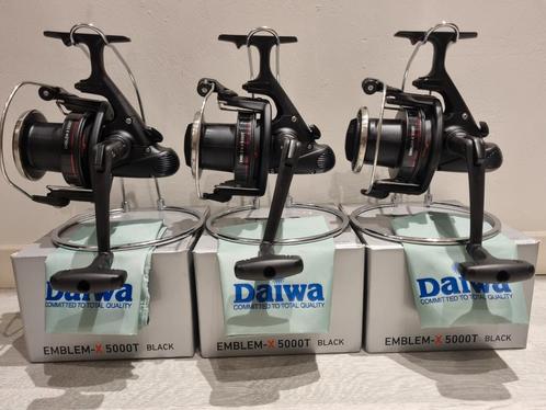 3 Daiwa Emblem-X-5000T, Watersport en Boten, Hengelsport | Karpervissen, Zo goed als nieuw, Ophalen of Verzenden