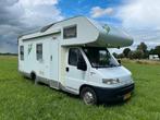 Kanus 6 persoons gezins camper 89.000km Fiat Ducato 2.5TDI, Caravans en Kamperen, Chemisch toilet, Alkoof, Ringverwarming, Fiat