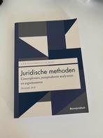 Juridische methoden (7de druk), Ophalen of Verzenden, Zo goed als nieuw, H.T.M. Kloosterhuis; I.R. Bluijs