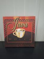 Schitterend wandbord JAVA mocca koffie, Ophalen of Verzenden, Zo goed als nieuw, Reclamebord