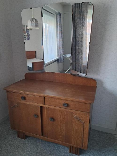 Kaptafel, Huis en Inrichting, Tafels | Kaptafels, Gebruikt, 150 tot 200 cm, 50 tot 100 cm, Hout, Ophalen