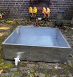 RVS Watervogelbad - 70x70x20cm, Tuin en Terras, Vijvers, Ophalen, Gebruikt
