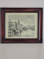 Bob Brobbel - De Kolk, Rotterdam, Antiek en Kunst, Ophalen of Verzenden