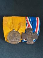 Medaille’s millitaire 2x, Ophalen of Verzenden, Landmacht, Nederland, Lintje, Medaille of Wings