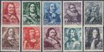 Nederland- 1943-1944 - Zeehelden - NVPH-404 t/m NVPH-421 - P, Verzenden, Na 1940, Postfris