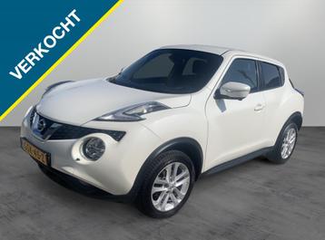 Nissan Juke 1.2 DIG-T S/S Acenta PARELMOER WIT beschikbaar voor biedingen