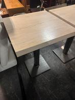 2x statafel, Ophalen, Zo goed als nieuw, Rond, 50 tot 100 cm