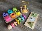 Pakket houten speelgoed, Kinderen en Baby's, Speelgoed | Houten speelgoed, Ophalen of Verzenden, Zo goed als nieuw, Overige typen