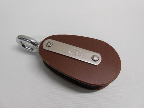 Klassiek Tufnol Blok, Katrol, Enkelschijfs, 10 - 12 mm, Watersport en Boten, Accessoires en Onderhoud, Nieuw, Lijn of Blok, Ophalen of Verzenden