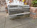 Rest stukken 60x60 tegels antraciet, Tuin en Terras, Ophalen, Gebruikt, Minder dan 5 m², Beton