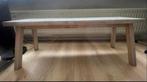 Houten gebruikt bankje, Huis en Inrichting, Banken | Bankstellen, Ophalen, Gebruikt, Overige maten, Minder dan 75 cm