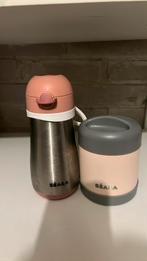 Beaba rvs drinkbeker en thermoportie, Ophalen of Verzenden, Zo goed als nieuw