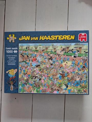 Jan van Haasteren 1000 stukjes - Oud Hollandse Ambachten beschikbaar voor biedingen