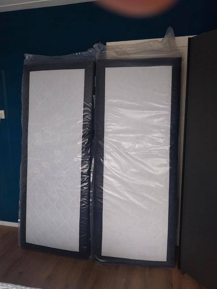 2x Owen Boxspring Matras 80x200 met Topper - Nieuw, Huis en Inrichting, Slaapkamer | Matrassen en Bedbodems, Ophalen of Verzenden