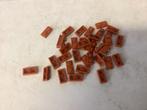 Lego plaat 1x2 donker oranje, Ophalen of Verzenden, Gebruikt, Losse stenen, Lego