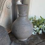 Rustieke Bolkruik/Vaas Taupe Grijs Aardewerk, Overige kleuren, N.v.t., N.v.t., Aardewerk of Porselein