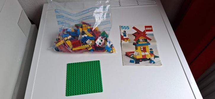 Lego set 555, Ontdekkersdoos, Kinderen en Baby's, Speelgoed | Duplo en Lego, Gebruikt, Lego, Complete set, Ophalen of Verzenden
