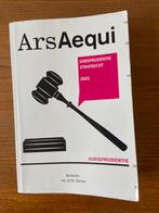 Ars Aequi jurisprudentie strafrecht 2022, Boeken, Studieboeken en Cursussen, Ophalen of Verzenden, Alpha, Gelezen, WO