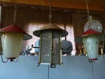 vintage hallamp 50er jaren Rockabilly beschikbaar voor biedingen