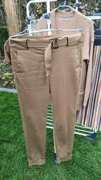 Expresso pantalon in olijfgroen/beige mt.36, Kleding | Dames, Broeken en Pantalons, Beige, Zo goed als nieuw, Maat 36 (S), Lang