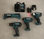 Makita: Multitool, schroef/boor/slagmoersleutel, batt, lader, Doe-het-zelf en Verbouw, Gereedschap | Boormachines, Verzenden, Gebruikt