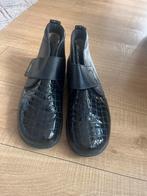 Zwarte enkellaarsjes met klittenband/Ladysko, Ophalen of Verzenden, Gedragen, Zwart, Lage of Enkellaarzen