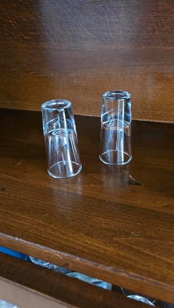 2x shotglazen  beschikbaar voor biedingen