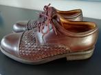Bruine lederen schoenen maat 44, Bruin, Ophalen of Verzenden, Zo goed als nieuw, Oaksfield