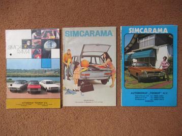 4x Simcarama klein formaat 1968/1973 beschikbaar voor biedingen