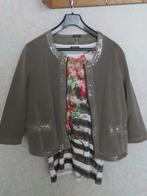 Gerry Weber vest + shirt z.g.a.n, Maat 42/44 (L), Ophalen of Verzenden, Zo goed als nieuw, Gerry weber