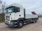 Scania R480 R480 with Palfinger PK 19.001 SLD crane, Euro 5, 481 pk, Scania, Wit
