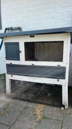 Konijnenhok of caviahok gratis, Dieren en Toebehoren, Knaagdieren en Konijnen | Hokken en Kooien, Ophalen, 90 cm of meer, Hok