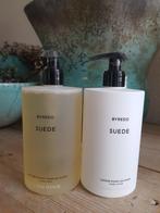 Byredo Suede handzeep 450 ml en handlotion 450 ml, Ophalen of Verzenden, Nieuw, Overige typen