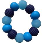 Bijtring blauw donkerblauw - Kraamcadeau - Babyshower, Ophalen of Verzenden, Nieuw, Overige typen