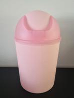 Roze prullenbak, Minder dan 50 cm, Gebruikt, Ophalen of Verzenden, Minder dan 10 liter