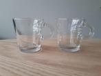 Nespresso espresso glazen, Glas of Glazen, Nieuw, Ophalen of Verzenden, Glas