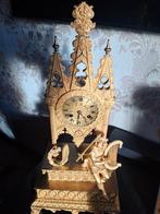 Prachtige Rococo Pendule met Originele Vergulding, Antiek en Kunst, Ophalen of Verzenden