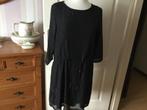 Zwarte glitter jurk van distrikt. Maat xl, Zwart, Maat 42/44 (L), Ophalen of Verzenden, Zo goed als nieuw