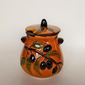 Honingpot Jampot Keramiek Frankrijk Vintage beschikbaar voor biedingen