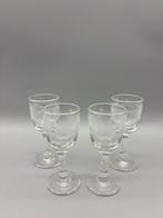 Set Grand Marnier borrelglaasjes 4 stuks, Verzamelen, Glas en Borrelglaasjes, Ophalen of Verzenden, Zo goed als nieuw, Borrel- of Shotglas