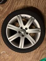 LM Velgen + Dunlop winterbanden 225/45 R17 Audi A3 Etron, Auto-onderdelen, Banden en Velgen, Gebruikt, Velg(en), Verzenden, 17 inch